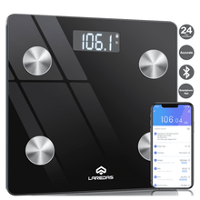 Load image into Gallery viewer, Scale for Body Weight, Smart Digital Bathroom Weighing Scales with Body Fat and Water Weight for People, Bluetooth BMI Electronic Body Analyzer Machine