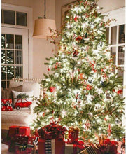 Load image into Gallery viewer, Christmas String Lights Twinkle Cluster Lights 82Ft 200Led 8 Modes Timer Memory Function for Christmas Party Garden Cool White