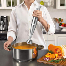 Load image into Gallery viewer, Mighty Rock Immersion Hand Blender Stick Blender Handheld Mixer for Soup Smoothie Baby Food BPA Free with Whisk Beaker Chopper Bowl