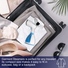 Load image into Gallery viewer, Meidong Handheld Garment Steamer, Portable Fabric Steamer 280ml Big Removable Water Tank Vertical, Fast Heat-up Horizontal Steam Dual-Use Clothes Fabric Wrinkles Steamer for Travel Home Christmas Deco