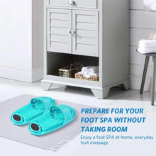 Load image into Gallery viewer, Meidong Silicone Shower Foot Scrubber Personal Foot Massage and Cleaning, Non-slip Foot Scrubber for Men and Women (1PCS Green)