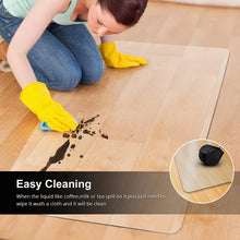 Load image into Gallery viewer, kibhous Office Mat for Hardwood Floor, 36" x 48" Rectangle Clear Chair Mat ,Matte, PVC