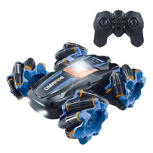 Load image into Gallery viewer, RC Stunt Car with Lights Music, Remote Control Car 360° Spins Double Side Twisted RC Car Birthday Gifts Toys for 6 7 8 9 10 11 12 year old boys
