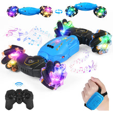 Load image into Gallery viewer, Gesture RC Car Remote Control Car for Kids Gesture Sensing Stunt Car 2.4Ghz 4WD with Light Music for Girls Boys