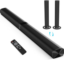 Load image into Gallery viewer, Sound Bar, 50W Sound Bars for TV, 5.0 Bluetooth TV Sound bar, Wired & Wireless Soundbar, ARC/Optical/AUX Connection, Separable Soundbar 31 inch