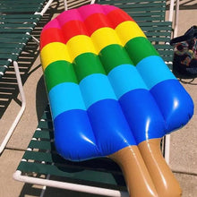 Load image into Gallery viewer, Funsmile Inflatable Float Pool Raft Popsicle Floatie Lounge Pool Lounger Water Fun Summer Beach Party Toys for Kids Adults 59" x 31.5"