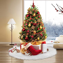 Load image into Gallery viewer, Christmas Tree Skirt Tree Skirt White Tree Skirt for Christmas Tree Decorations Plush Skirt for Merry Christmas Party Christmas Tree Decoration Merry Christmas Tree Skirt Collar 36 inch
