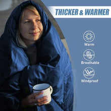 Load image into Gallery viewer, COWIN Sleeping Bags for Adults Backpacking Lightweight Waterproof- 41-59℉ for Camping Hiking Outdoor Travel with Compression Bags 3.52lb , Royal Blue