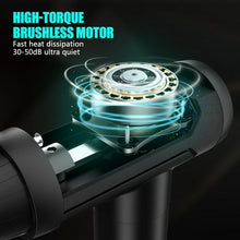 Load image into Gallery viewer, Massage Gun, Muscle Massage Gun Deep Tissue for Athletes, Handheld Electric Muscle Massager, High Intensity Percussion Massage Device for Pain Relief with 6 Attachments & 30 Speed