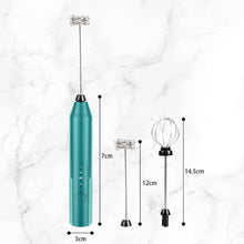 Load image into Gallery viewer, Uncahome Milk Frother Wand Drink Mixer - Handheld Milk Frother Electric Whisk - Easy-Clean Stainless Steel Frother Wand & Mini Blender - Electric Coffee Frother for Milk Coffee Lattes