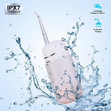 Load image into Gallery viewer, SWTROOM Cordless Water Flosser Oral Irrigator, Dental Teeth Cleaner IPX7 Waterproof 3 Modes for Home and Travel