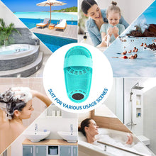Load image into Gallery viewer, Meidong Silicone Shower Foot Scrubber Personal Foot Massage and Cleaning, Non-slip Foot Scrubber for Men and Women (1PCS Green)