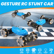 Load image into Gallery viewer, Gesture RC Car Remote Control Car for Kids Gesture Sensing Stunt Car 2.4Ghz 4WD with Light Music for Girls Boys