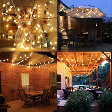 Load image into Gallery viewer, Globe String Lights 33 Feet 100 Led, Ball String Lights Indoor/Outdoor Waterproof Decorative Light, Battery Powered Starry Fairy String Lights for Bedroom, Patio, Garden, Party, Wedding, Warm White