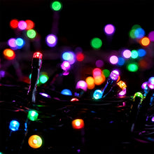 Load image into Gallery viewer, Christmas String Lights Twinkle Cluster Lights 82Ft 200Led 8 Modes Timer Memory Function for Christmas Party Garden Multicolor