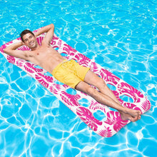 Load image into Gallery viewer, COWIN Inflatable Pool Floats Hammock, 73 X 34 Inches Adults for Size Water Hammock Lounge with Headrest, Floating Pool Lounge Chair for Men and Women (Red)