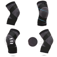 Load image into Gallery viewer, Meidong 2 Pack Knee Sleeve, Compression Fit Support -for Joint Pain and Arthritis Relief, Improved Circulation Compression - Wear Anywhere - Large