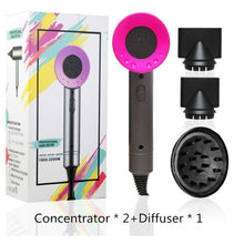 Load image into Gallery viewer, MOVSOU 1800W Professional Hair Dryer with Diffuser Ionic Conditioning - Powerful, Fast Hairdryer Blow Dryer,AC Motor Heat Hot and Cold Wind Constant Temperature Hair Care Without Damaging Hair