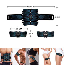 Load image into Gallery viewer, MOVSOU Muscle Trainer Intelligent Abs Stimulator Abdominal with 6 Modes 10 Levels, Abs Muscle Training Gear Muscle Toner for Men Women Portable Fitness Workout Home Equipment