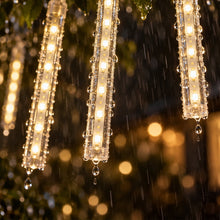Load image into Gallery viewer, Christmas Lights Outdoor, Icicle String Light 32 Tubes 768LEDs for Xmas Tree Christmas Decorations Party Wedding Holiday Yard, Warm White