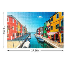 Load image into Gallery viewer, Movsou 1000 Piece Jigsaw Puzzles for Adults and Kids Paper Puzzle Intellectual Toys House