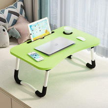 Load image into Gallery viewer, Mighty Rock Laptop Desk Foldable Bed Tray Table Laptop Bed Stand Standing Table for Bed Sofa Couch Floor Green