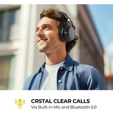 Load image into Gallery viewer, E7 Active Noise Cancelling Headphones Wireless Bluetooth Headphones with Rich Bass, Wireless Headphones with Clear Calls, Black
