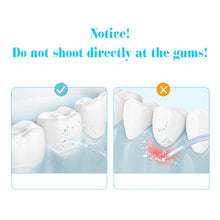 Load image into Gallery viewer, SWTROOM Cordless Water Flosser Oral Irrigator, Dental Teeth Cleaner IPX7 Waterproof 3 Modes for Home and Travel