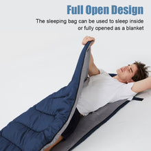 Load image into Gallery viewer, COWIN Sleeping Bags for Adults Backpacking Lightweight Waterproof- 41-59℉ for Camping Hiking Outdoor Travel with Compression Bags 3.52lb , Royal Blue