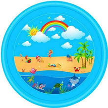 Load image into Gallery viewer, Splash Pad, Sprinkler for Kids and Wading Pool for Learning – Dog Sprinkler Pool, 67’’ Inflatable Water Summer Toys – Outdoor Play Mat for Babies & Toddlers