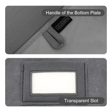 Load image into Gallery viewer, Kibhous 6 Pcs Foldable Storage Box, 10 * 10 * 11 Inch Fabric Storage Bins, Fabric Closet Organizers with Label Pocket, Cube Storage Bin Suitable for Family Bedroom Office, Gray