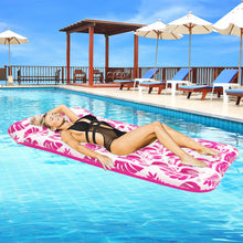 Load image into Gallery viewer, COWIN Inflatable Pool Floats Hammock, 73 X 34 Inches Adults for Size Water Hammock Lounge with Headrest, Floating Pool Lounge Chair for Men and Women (Red)
