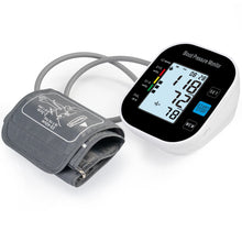 Load image into Gallery viewer, Blood Pressure Monitor for Home Use - Automatic BP Machine with Large Backlit Display High Accuracy for 2 Users with 22-42cm Arm Cuff & Storage Bag (Black)