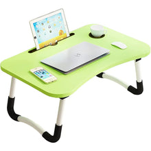 Load image into Gallery viewer, Mighty Rock Laptop Desk Foldable Bed Tray Table Laptop Bed Stand Standing Table for Bed Sofa Couch Floor Green