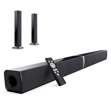 Load image into Gallery viewer, Sound Bars for TV, Bluetooth Soundbar for TV, 50W TV Sound Bar with 4 Drivers and Remote Control, Home Audio TV Speakers Sound Bar with ARC/Optical/AUX Connect