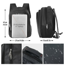 Load image into Gallery viewer, Laptop Backpack, Business Travel Slim Durable Laptops Backpack, Water Resistant College School Computer Bag for Women & Men Fits 15.6 Inch Laptop and Notebook - Black
