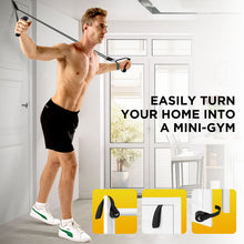 Load image into Gallery viewer, Movsou Resistance Exercise Bands Workout up to 150 Lb., Indoor and Outdoor with Door Anchor and Handles for Strength, Slim, Yoga, Home Gym Equipment for Men and Women