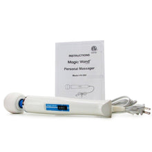 Load image into Gallery viewer, Cowin Wired Powerful Handheld Wand Massager Personal Total Body Therapy Massager Wand for Sports Recovery Muscle Aches Body Pain White