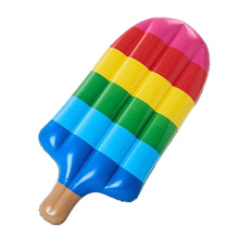 Load image into Gallery viewer, Funsmile Inflatable Float Pool Raft Popsicle Floatie Lounge Pool Lounger Water Fun Summer Beach Party Toys for Kids Adults 59" x 31.5"
