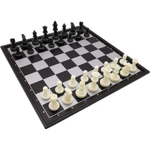 Load image into Gallery viewer, Funsmile Magnetic Chess Set with Folding Chess Board 15" Foldable Chess Sets Travel Board Games for Kids and Adults