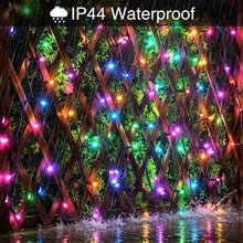 Load image into Gallery viewer, Christmas String Lights Twinkle Cluster Lights 82Ft 200Led 8 Modes Timer Memory Function for Christmas Party Garden Multicolor