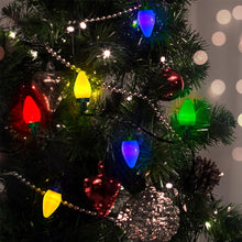 Load image into Gallery viewer, Multicolor Christmas Lights Colorful Christmas String Lights 32.8FT Vintage Christmas Lights Bulbs For Christmas Home Party Patio