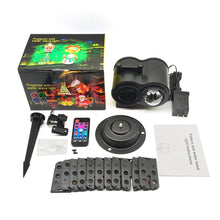 Load image into Gallery viewer, Movsou 2026 Upgraded Halloween Projector, 8 Patterns (Ocean Wave & Patterns), 8 Theme Holiday Projector with Remote for Halloween,Christmas,Ha