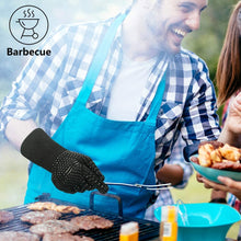 Load image into Gallery viewer, kibhous BBQ Gloves Heat Resistant Cooking 932°F Grilling Gloves for Barbecue Grilling Oven Baking Camping Smoker