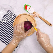 Load image into Gallery viewer, Mighty Rock 1000Pcs Disposable Transparent Barbecue Gloves Work for Food Service Gloves,Cooking, Cleaning, Hair Coloring, Painting, BBQ, Food Handling