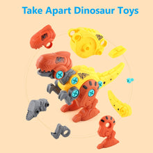 Load image into Gallery viewer, Dinosaur Toys Take Apart Stem Building Construction Toys with Electric Drill Gift for Toddlers Boys Girls 4 5 6 7 8 Year Old