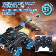 Load image into Gallery viewer, RC Car Gesture Sensing RC Tank Car for Kids 4WD All Terrain RC Car with 360°Rotating, Toy Gift for Boys Girls Kids, Blue