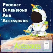 Load image into Gallery viewer, Kids Robot Toys Smart Spacemen Toys With Dynamic LED Eyes, Interactive Robots with Touch Sensor,Voice Control,Sing,Dance Christmas Birthday Gift Toys