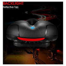 Load image into Gallery viewer, Comfortable Bike Seat Cushion -Bicycle Seat for Men Women with Dual Shock Absorbing Ball Memory Foam Waterproof Bicycle Saddle Universal Fit for Stationary/Exercise/Indoor/Mountain/Road Bikes