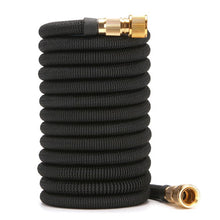 Load image into Gallery viewer, Meidong 50 Foot Expandable Garden Hose, Upgraded Leakproof Lightweight No-Kink Water Hose, Flexible Water Hose with Triple Layered Latex Core, Bag and Holder